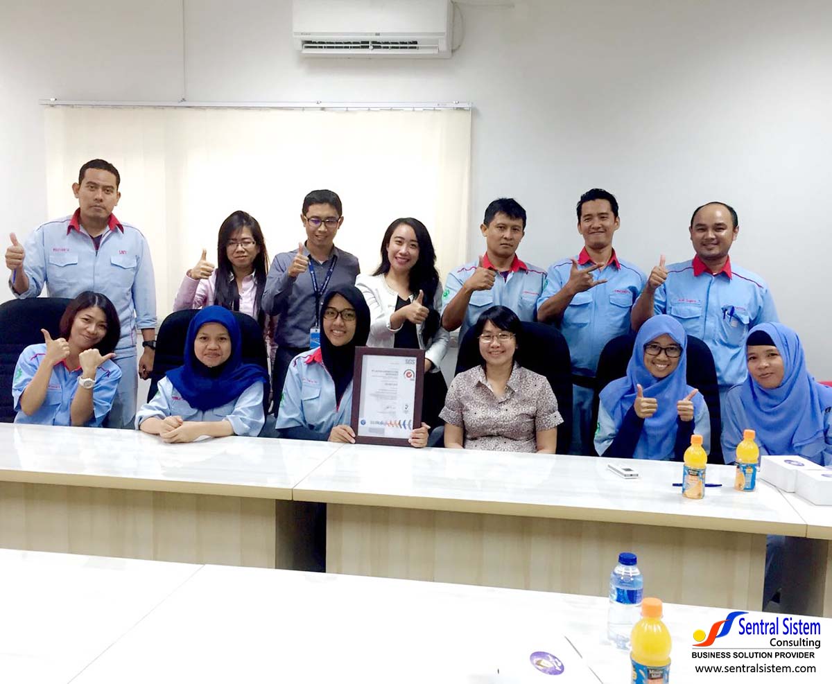 Konsultasi  ISO 9001:2015  PT Lautan Ajinomoto Fine Ingredients 2016