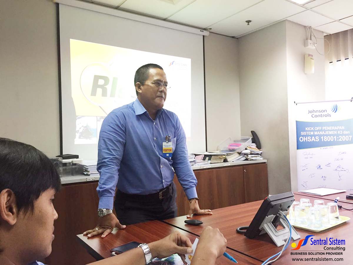Konsultasi SMK3 & OHSAS 18001:2007 PT Johnson Control Indonesia 2017