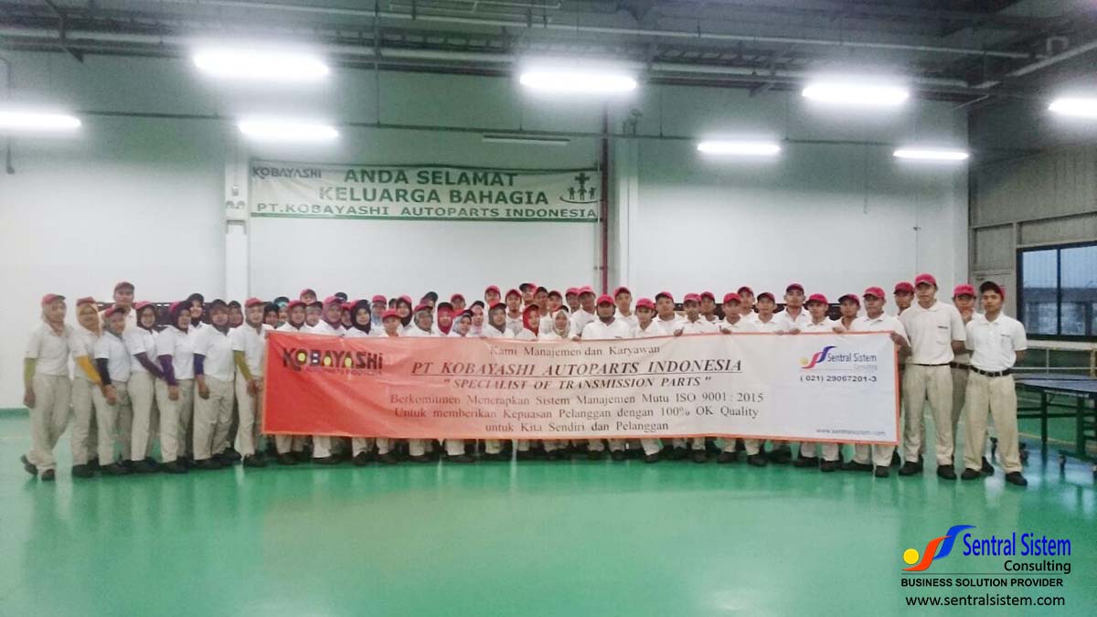 Konsultasi ISO 9001:2015 PT Kobayashi Autoparts Indonesia Februari 2017