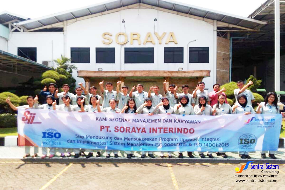 Konsultasi ISO 9001:2015 & ISO 14001:2015 PT Soraya Interindo April 2017