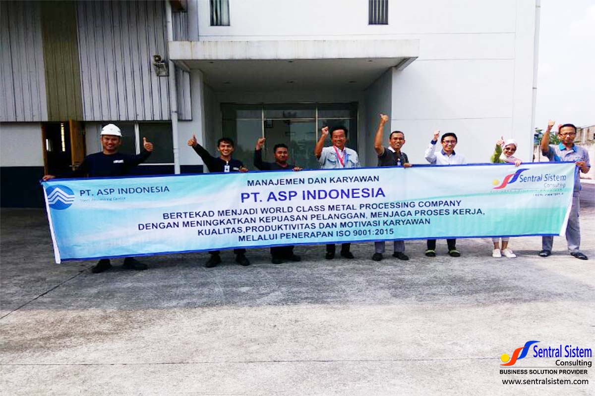 Konsultasi ISO 9001:2015 di PT ASP Indonesia April 2017
