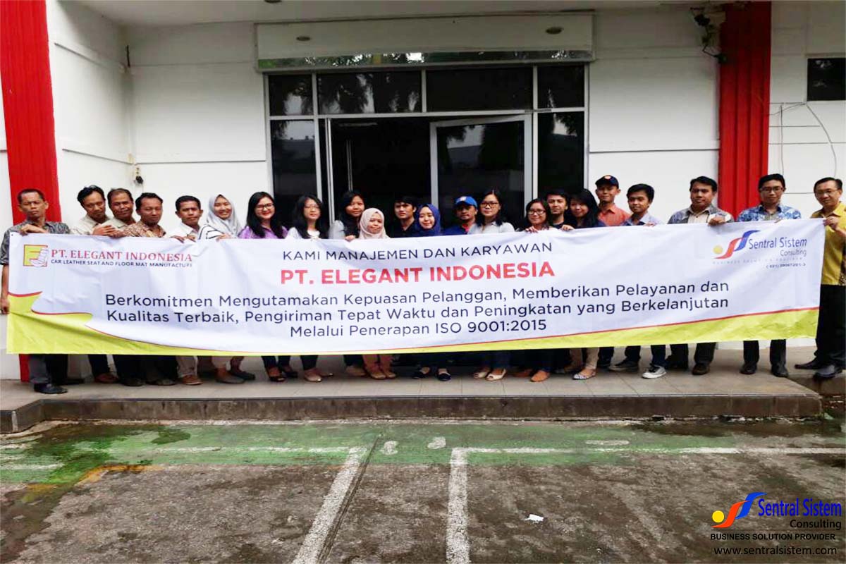 Konsultasi ISO 9001:2015 PT Elegant Indonesia Mei 2017