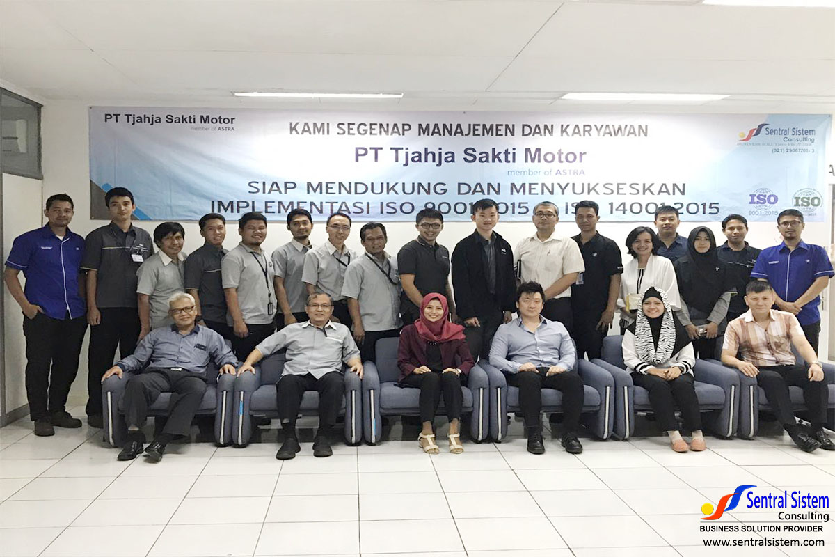 Konsultasi ISO 9001:2015 PT Tjahja Sakti Motor Juli  2017