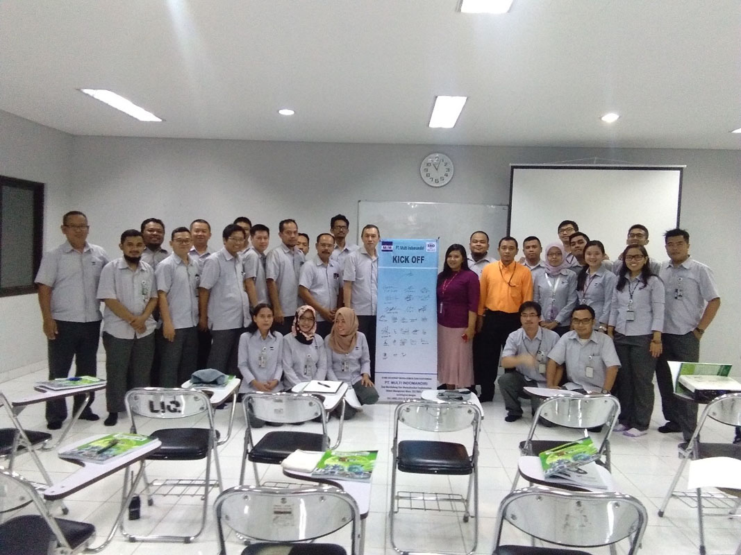 Konsultasi ISO 9001:2015 Integrasi ISO 14001 & OHSAS 18001 PT Multi Indo Mandiri Juli 2018