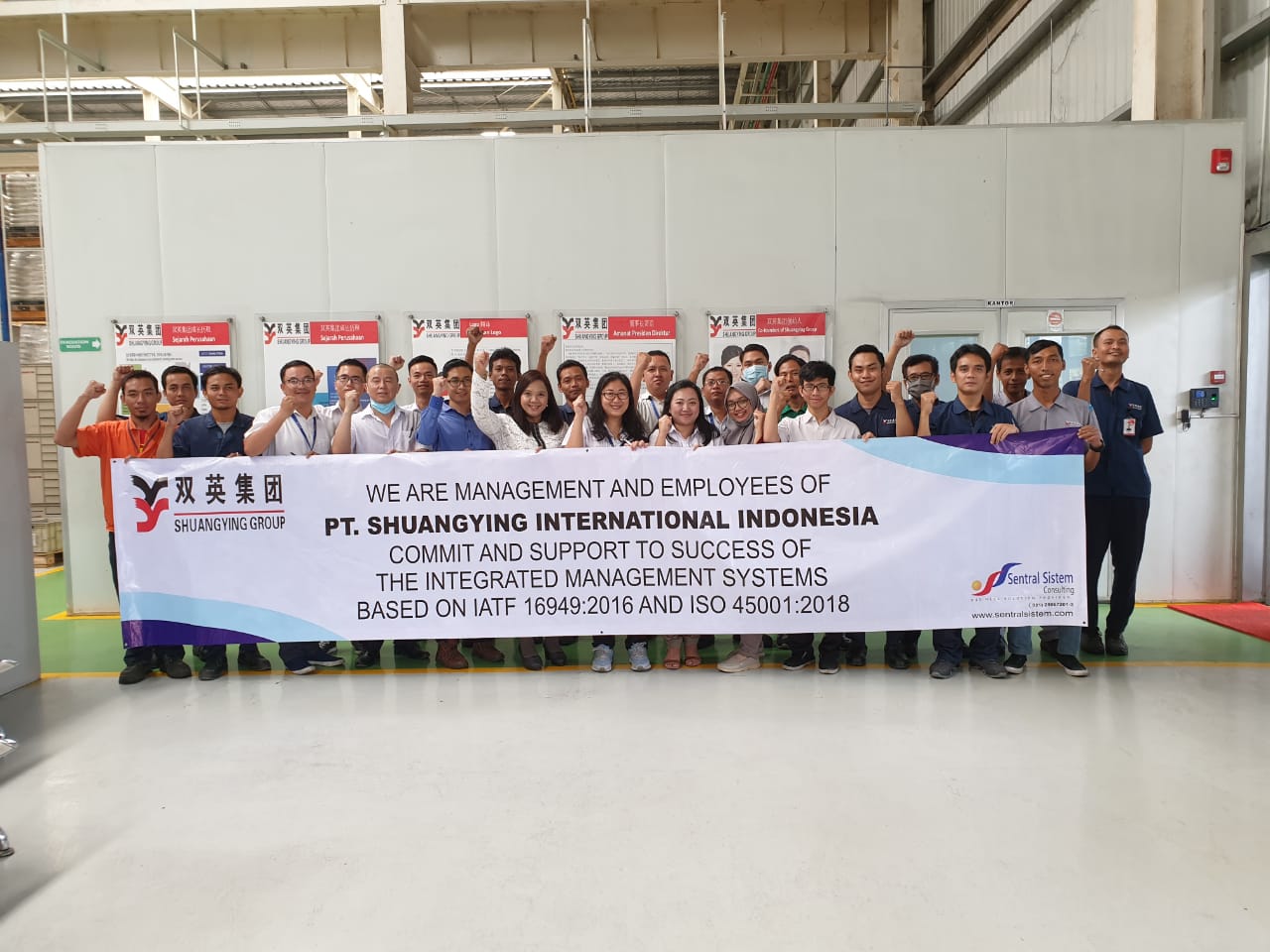 KICK OFF MEETING PT SHUANGYING INTERNATIONAL INDONESIA